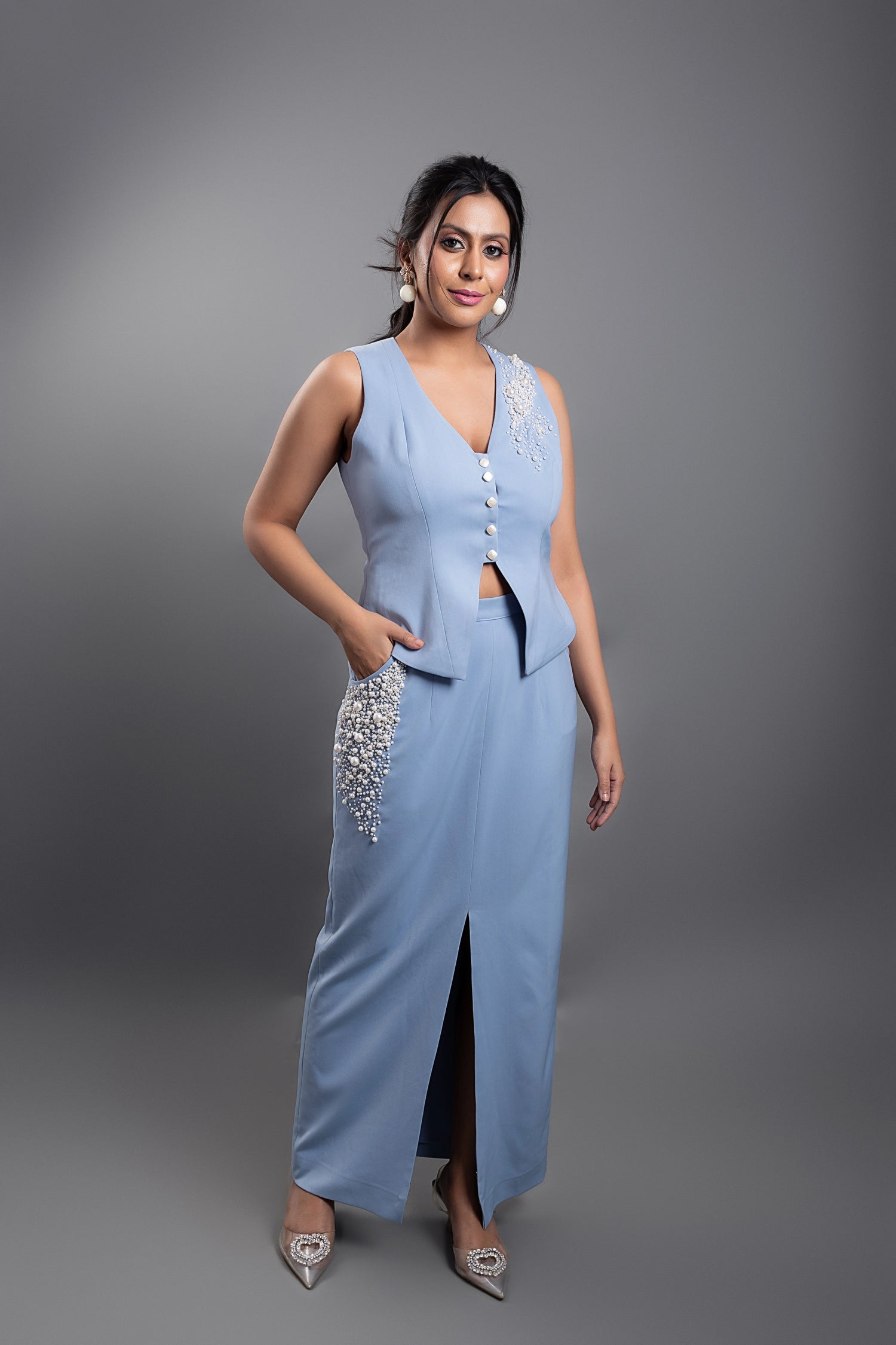 PERLA STRAIGHT SKIRT