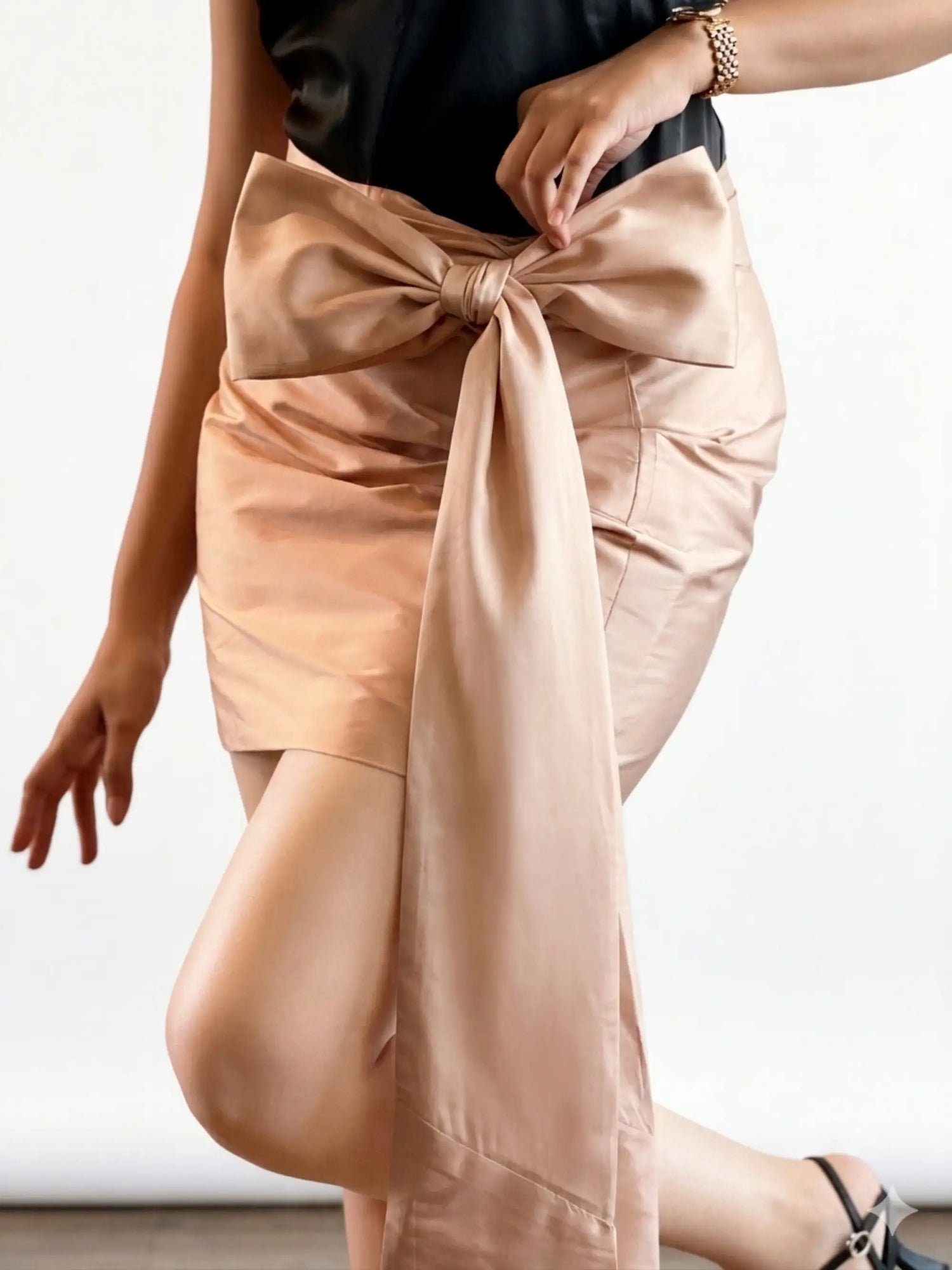 BELLA BOW SKIRT WITH HALTER TOP