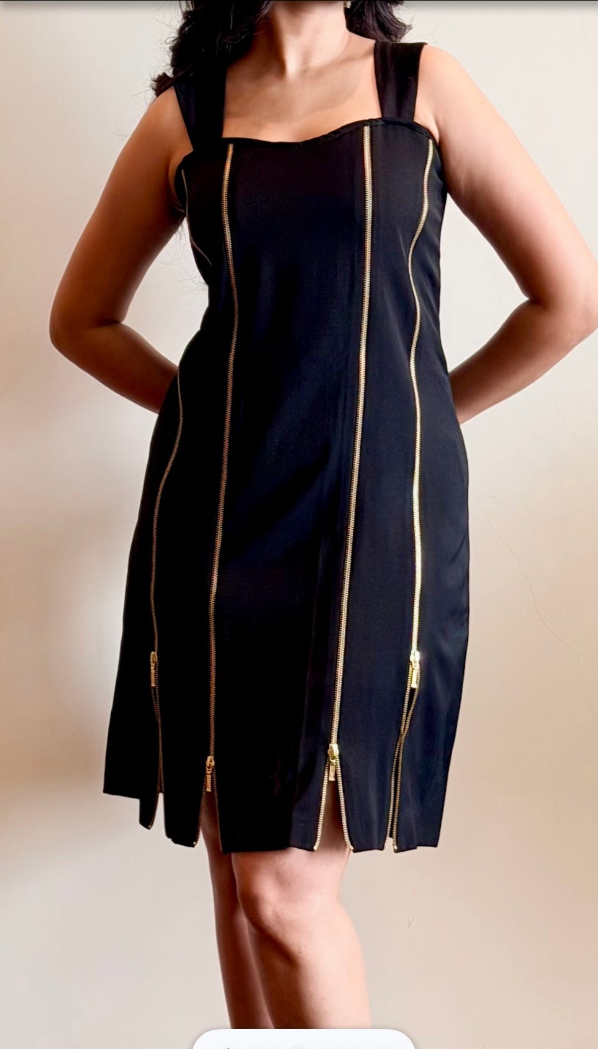 ZEST 4ZIP DRESS - Black