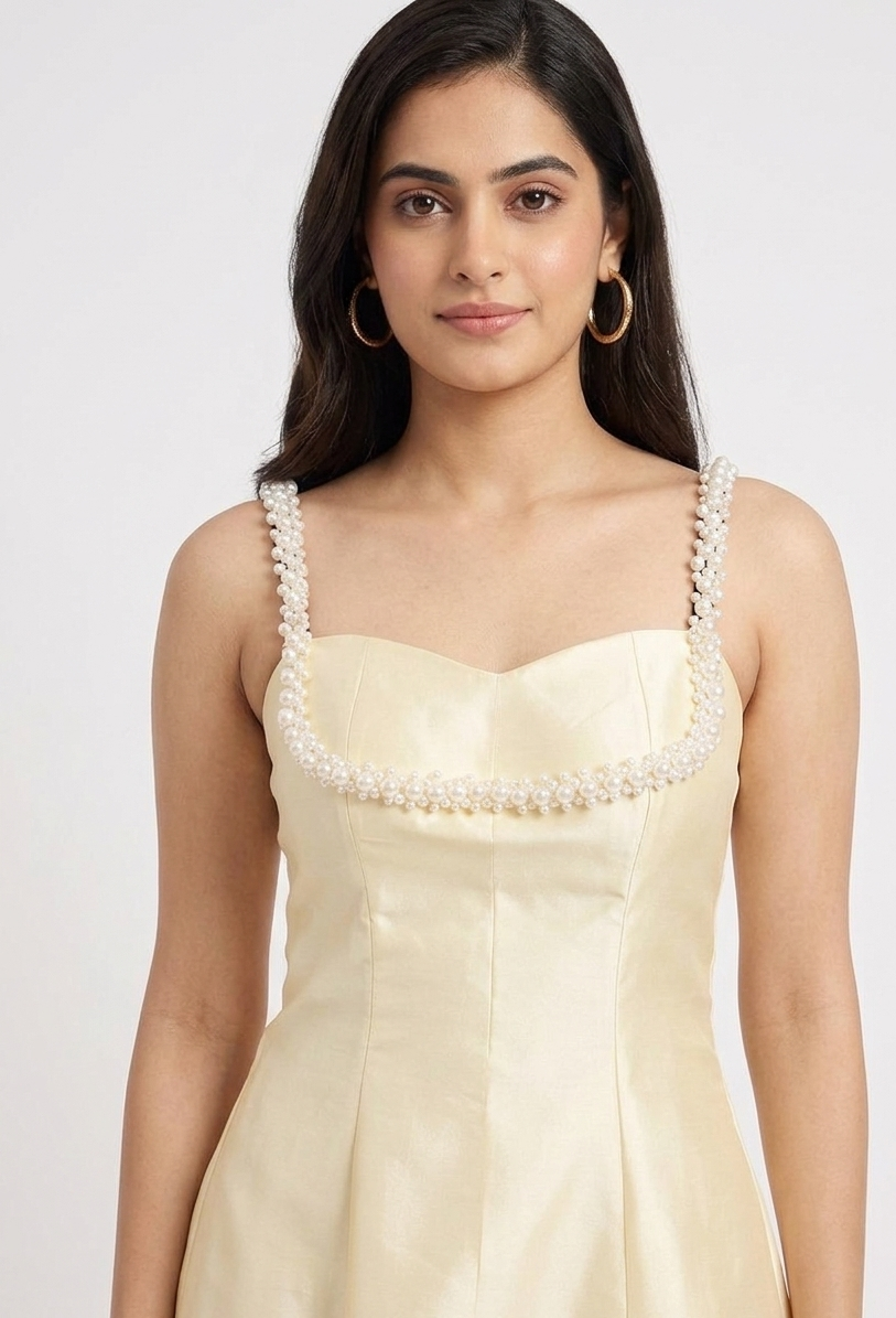 PEARL NECKLACE DRESS