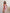 VEE PEARL TASSELS DRESS - Nude Rose Pink