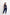COCO PEPLUM SET - MIDNIGHT BLUE