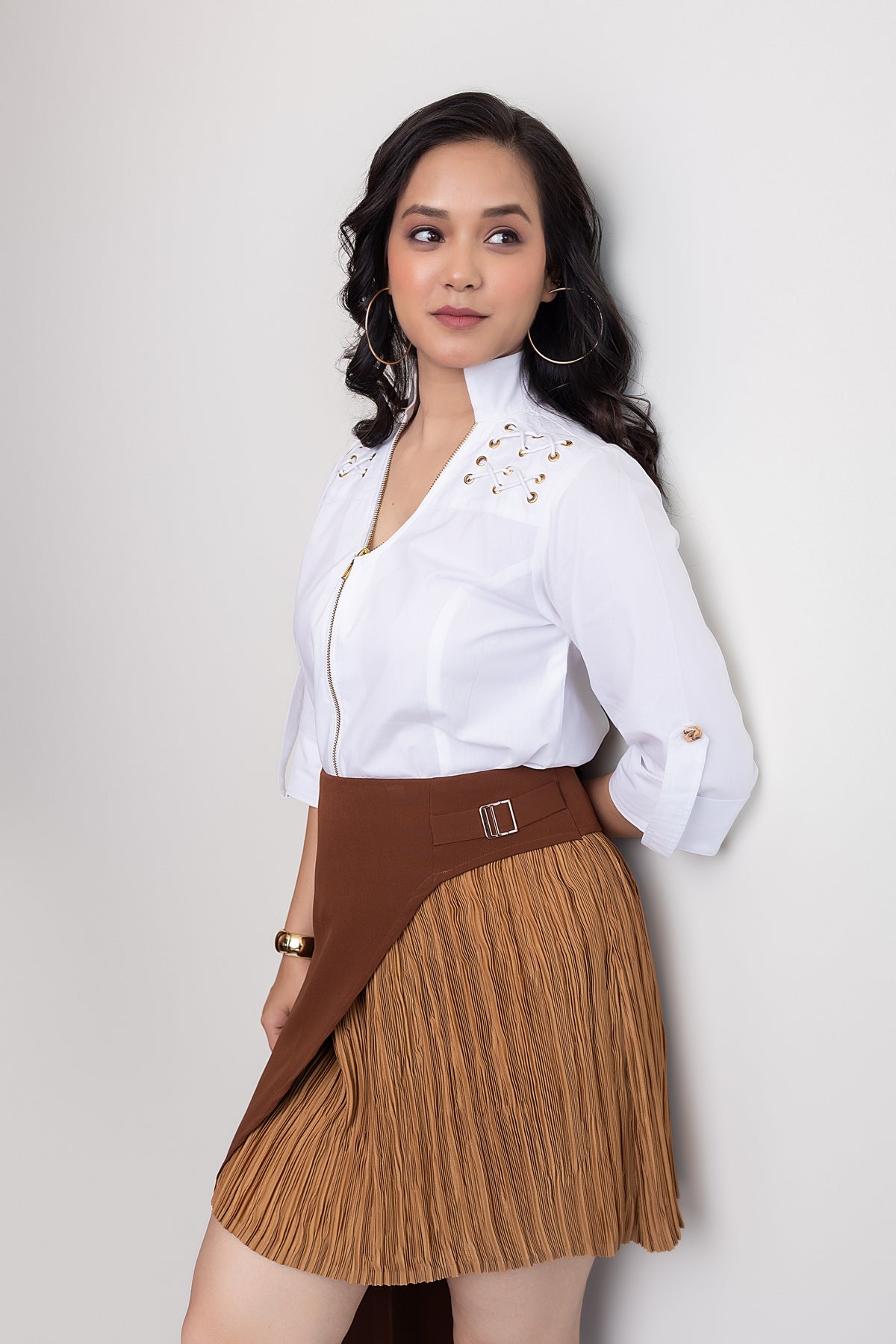 PRISHA SHIRT - WHITE