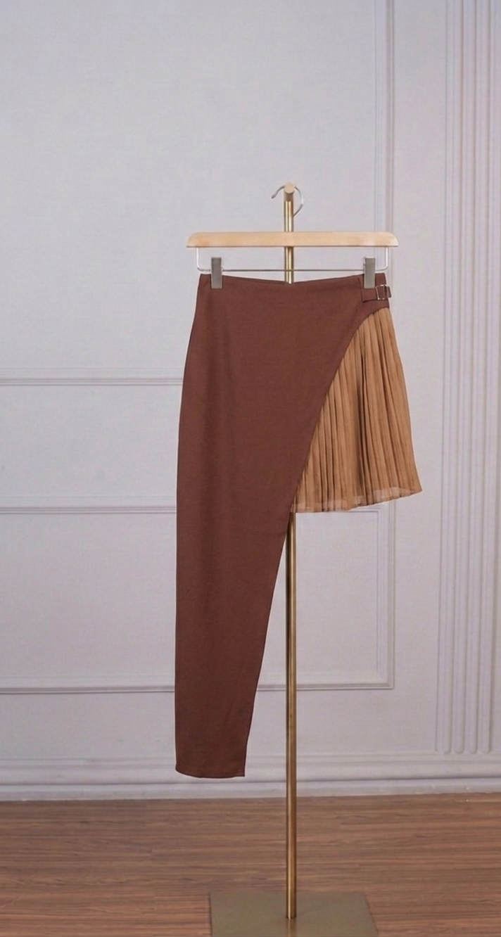 PRISHA PLEATED SKIRT