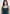 PRISHA PLEATS DRESS - Teal Blue