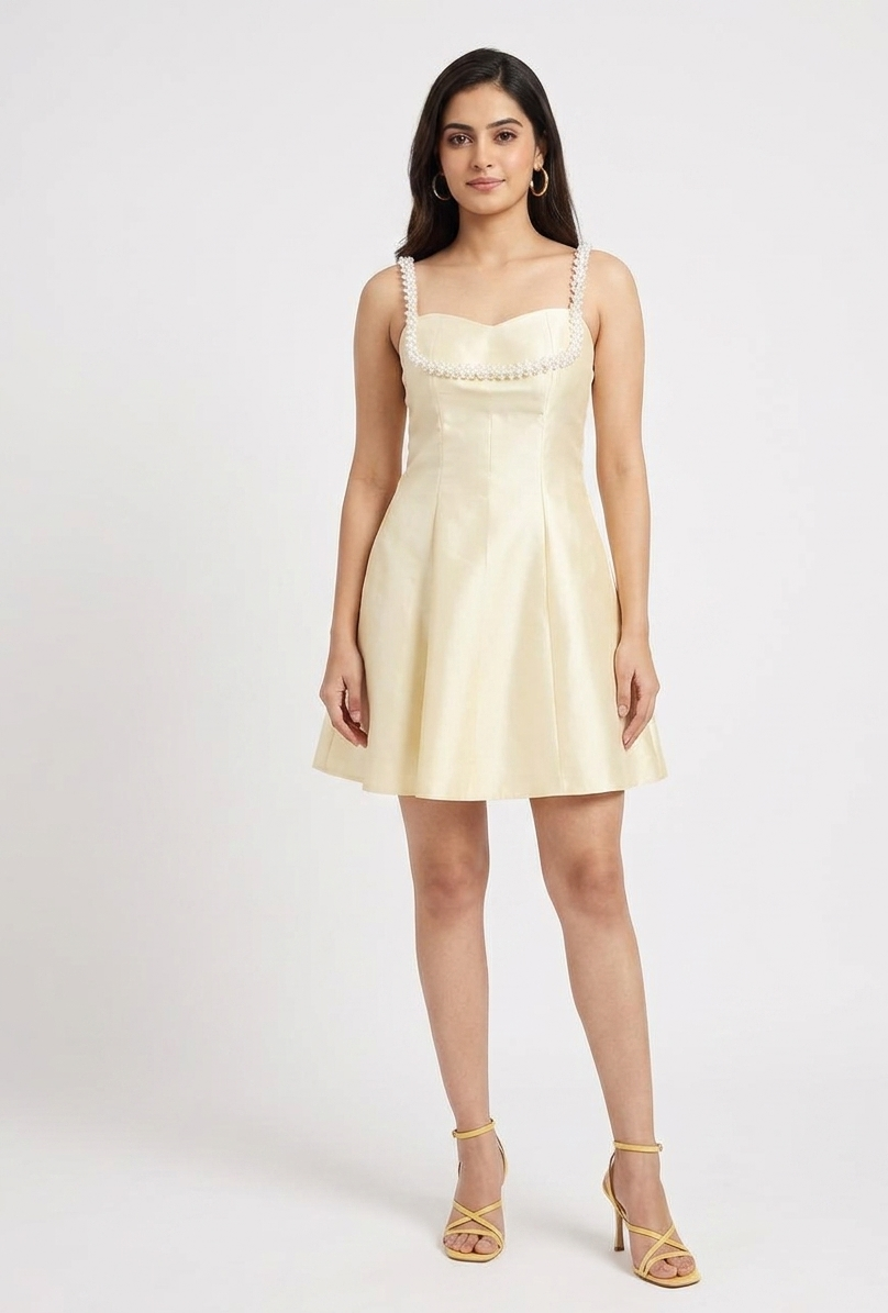 PEARL NECKLACE DRESS